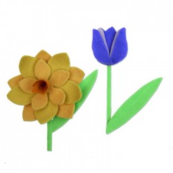 Fustella Sizzix Bigz L - Spring Flowers