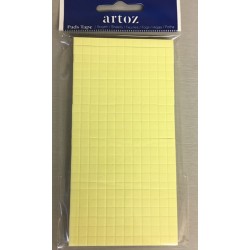 Craft foam pads 5x5x3 mm - Artoz