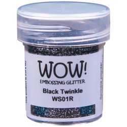 Wow! - Glitter Black Twinkle