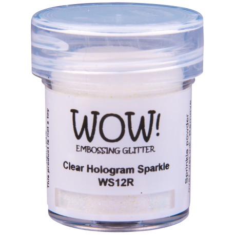 Wow! - Glitter Clear Hologram Sparkle