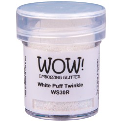 Wow! - Glitter White Puff Twinkle