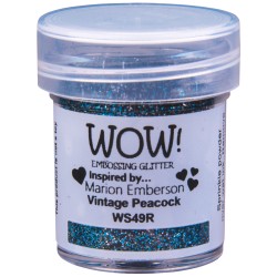 Wow! -  Glitters Vintage Peacock