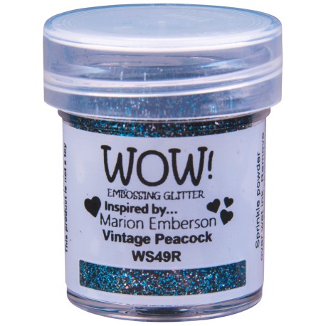 Wow! -  Glitters Vintage Peacock