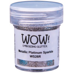 Wow! - Glitter Metallic Platinum Sparkle
