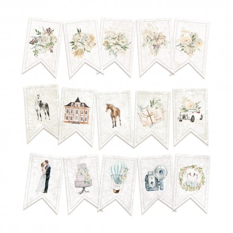 PIATEK13 - Truly Yours - Paper die cut garland