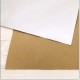 Carta ModaScrap - 12"x 12" SPECIAL PAPER - KRAFT / ARGENTO OPACO