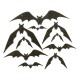 Fustella Sizzix Thinlits - Bat Crazy