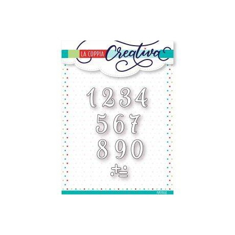 Fustella La Coppia Creativa - Piccoli Numeri