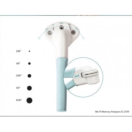 We R Memory Keepers CROP-A-DILE MULTI-PUNCH Tool