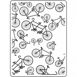 Darice - Embossing Folder - Bicycle