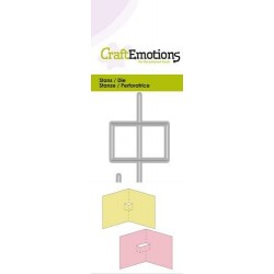 CraftEmotions - Fustella - 2x Pop-up Base Card