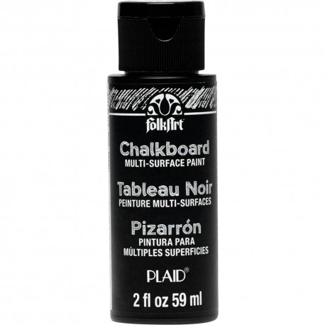 Plaid - Colori - Chalkboard Multi-Surface Paint - Black