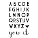 Vaessen Creative - Fustella - Love It Alphabet