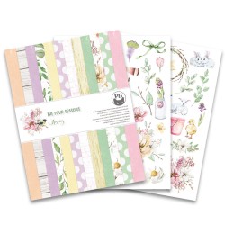 PIATEK13 -  Paper Pad - The Four Seasons - Spring 6x6"
