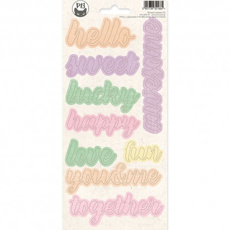 PIATEK13 - Phrase Sticker sheet -  The Four Seasons - Spring 01