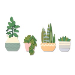 Sizzix - Fustella Thinlits - Dimensional Botanicals