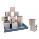 Artemio - Cubi in legno da decorare 26,5x26,5 cm