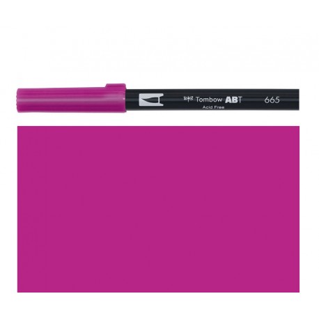 Tombow  - Pennarello Dual Brush - Purple