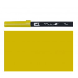 Tombow - Pennarello Dual Brush - Yellow Gold 026