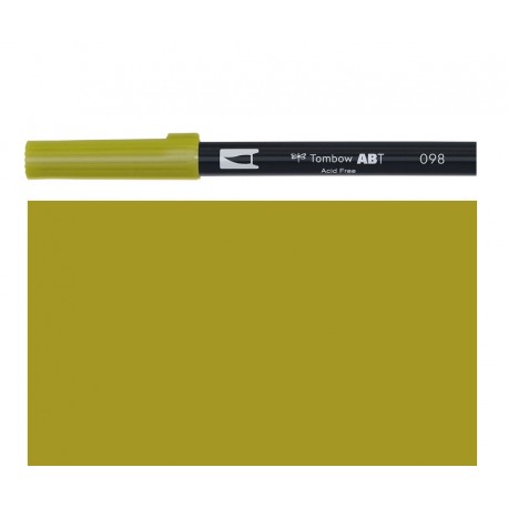 Tombow - Pennarello Dual Brush - Avocado 098