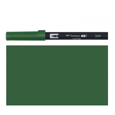 Tombow - Pennarello Dual Brush - Hunter Green 249