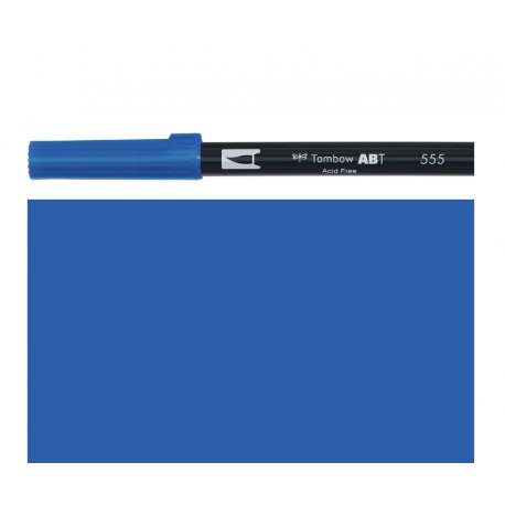 Tombow - Pennarello Dual Brush - Ultramarine 555