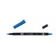 Tombow - Pennarello Dual Brush - Ultramarine 555