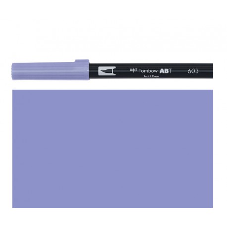 Tombow - Pennarello Dual Brush - Periwinkle 603