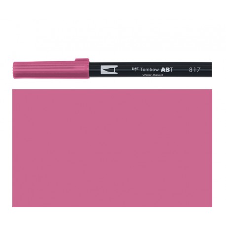 Tombow - Pennarello Dual Brush - Mauve 817 