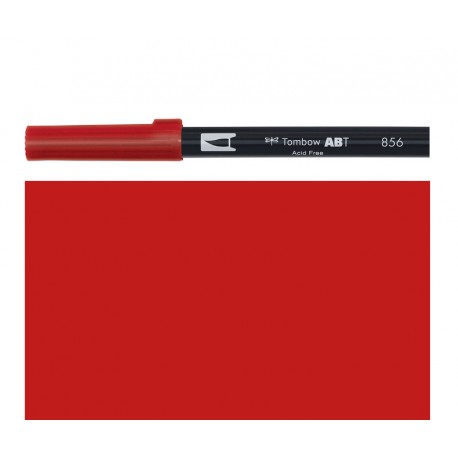 Tombow - Pennarello Dual Brush - Chinese Red 856