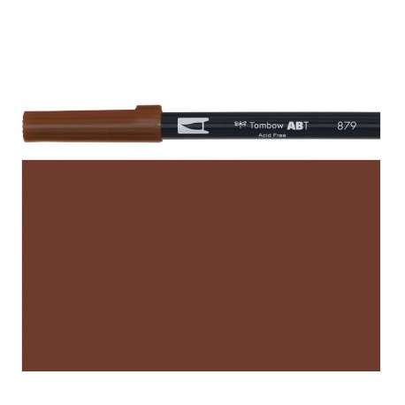 Tombow - Pennarello Dual Brush - Brown 879