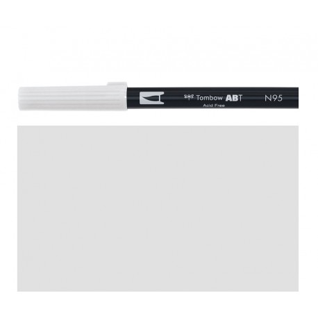 Tombow - Pennarello Dual Brush - Cool Gray 1 - N95