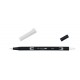 Tombow - Pennarello Dual Brush - Cool Gray 1 - N95