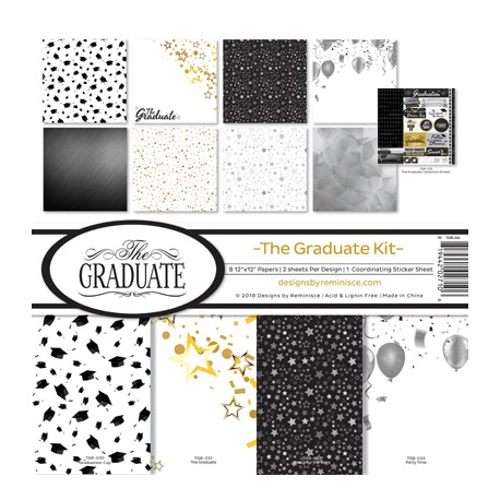 Reminisce  - Kit Collezione The Graduate - 12x12"