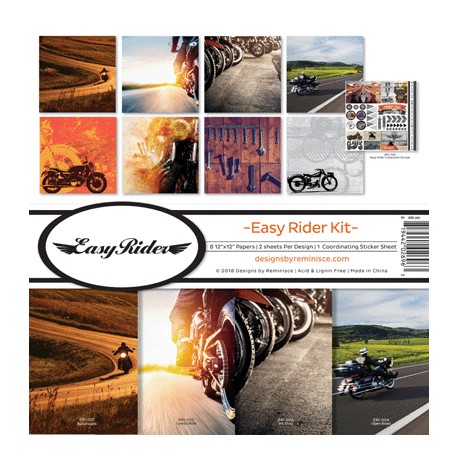 Reminisce  - Kit Collezione Easy Rider - 12x12"