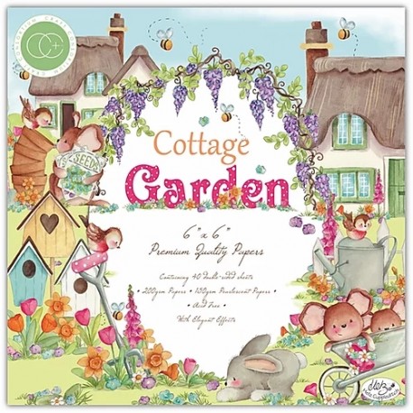 Craft Consortium - Kit Cottage Garden - 6"x6"