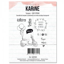 Les Ateliers de Karine - Timbri Clear - Love Spring