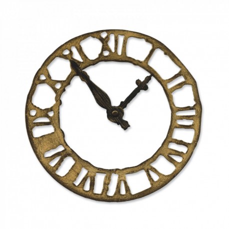 Sizzix - Fustella Bigz - Weathered Clock