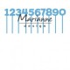 Marianne Design - Fustella - Creatables pins numbers