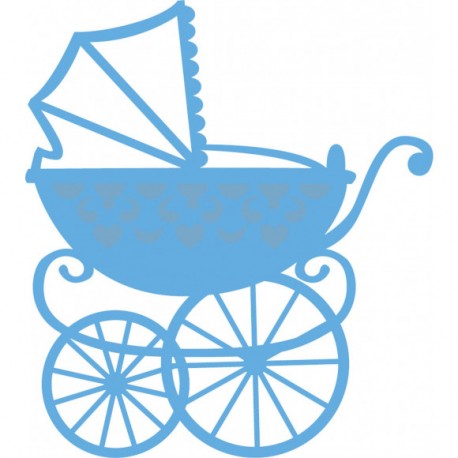 Marianne Design - Fustella - Creatables Eline baby carriage