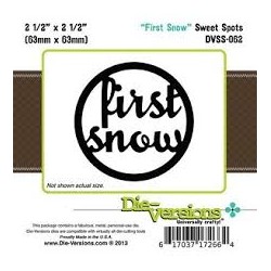 Die-Versions - Fustella - Sweet Spots First Snow