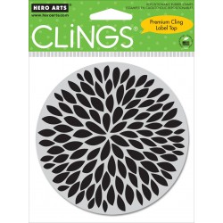 Hero Arts - Timbri Cling - Large Solid Flower