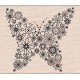 Hero Arts - Timbro legno - Blooming Butterfly