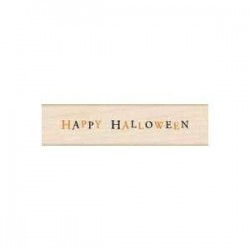 Hero Arts - Timbro legno - Halloween Message