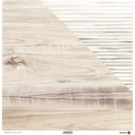 ModaScrap - Carta 12x12" - Wooden Colors 02