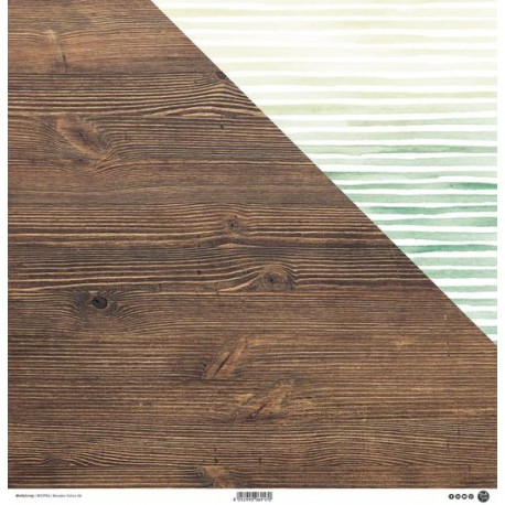 ModaScrap - Carta 12x12" - Wooden Colors 06