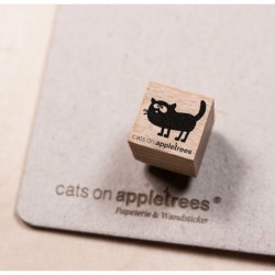 Cats on appletrees - Timbro Legno - Mini Frida 2852