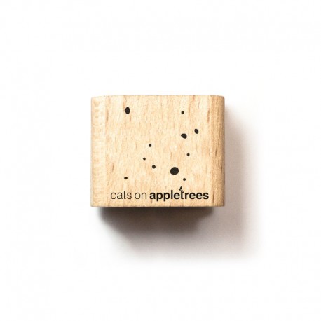Cats on appletrees - Timbro Legno - Mini confetti 27283