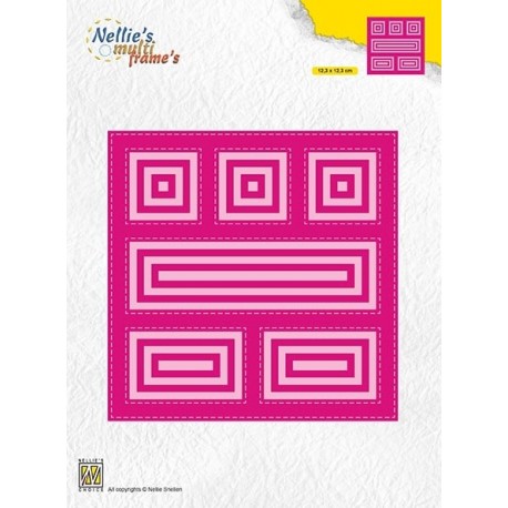 Nellie Snellen - Fustella - block die square