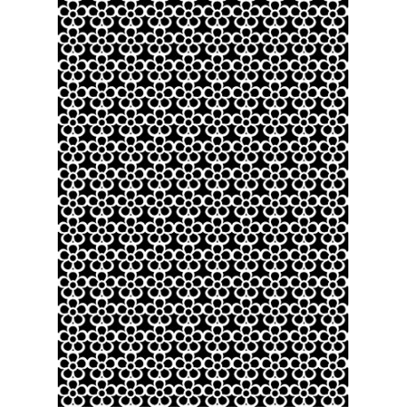 Nellie Snellen - Stencil - flower pattern